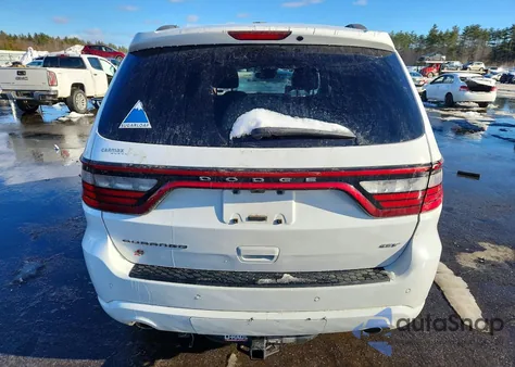 2019 Dodge Durango Gt из США, поврежденный, VIN 1C4RDJDG9KC606066